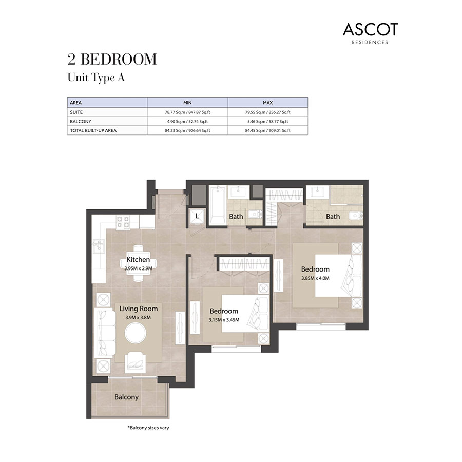 2 Bedroom